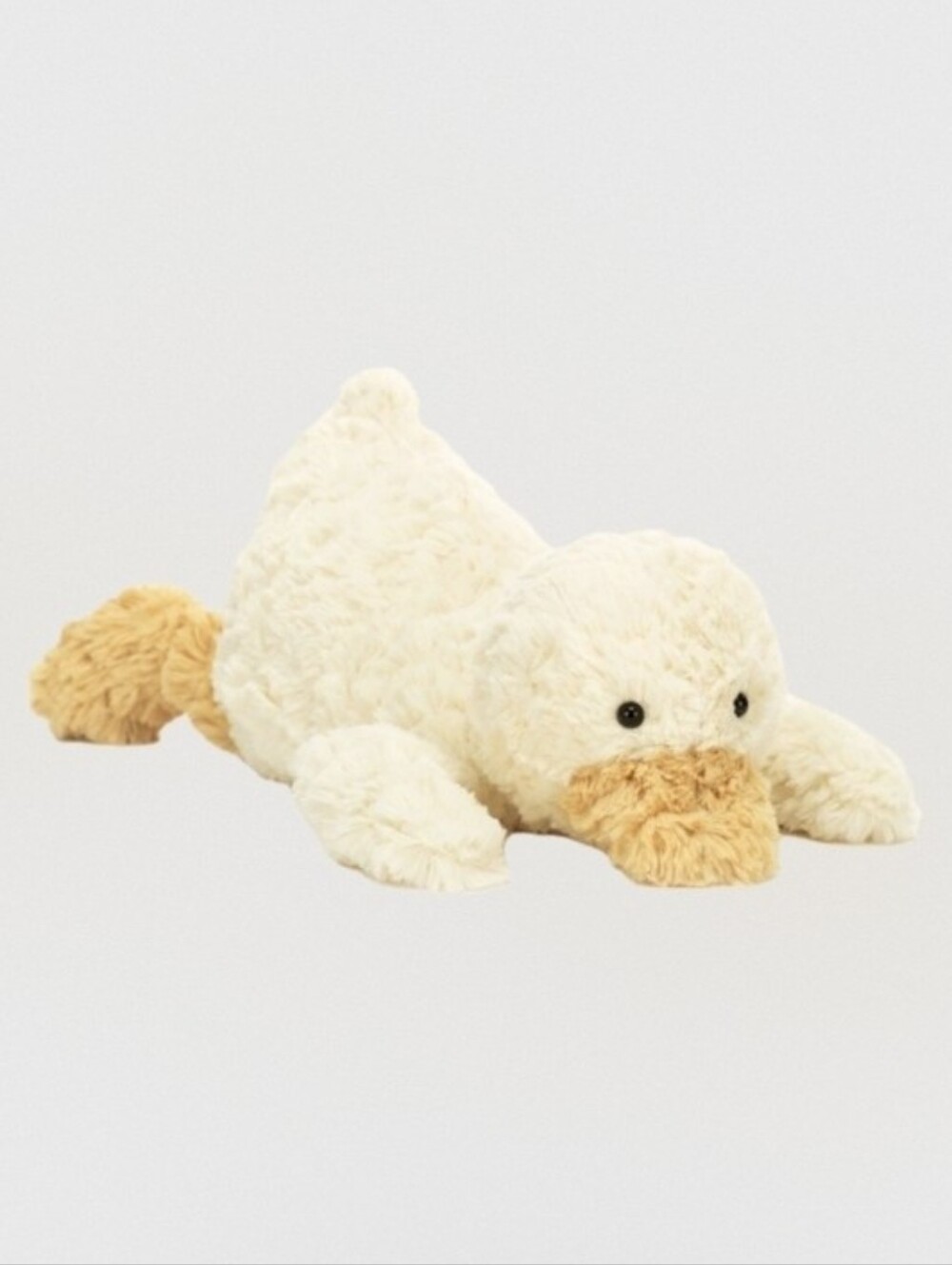 Jellycat Tumblie Duck 'Retired' Soft & Plush 5.9x4.3x14.2" BNWT Authentic